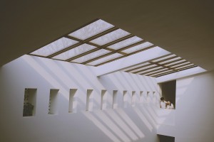 台北婚紗攝影，建築、線條、光影的婚紗照